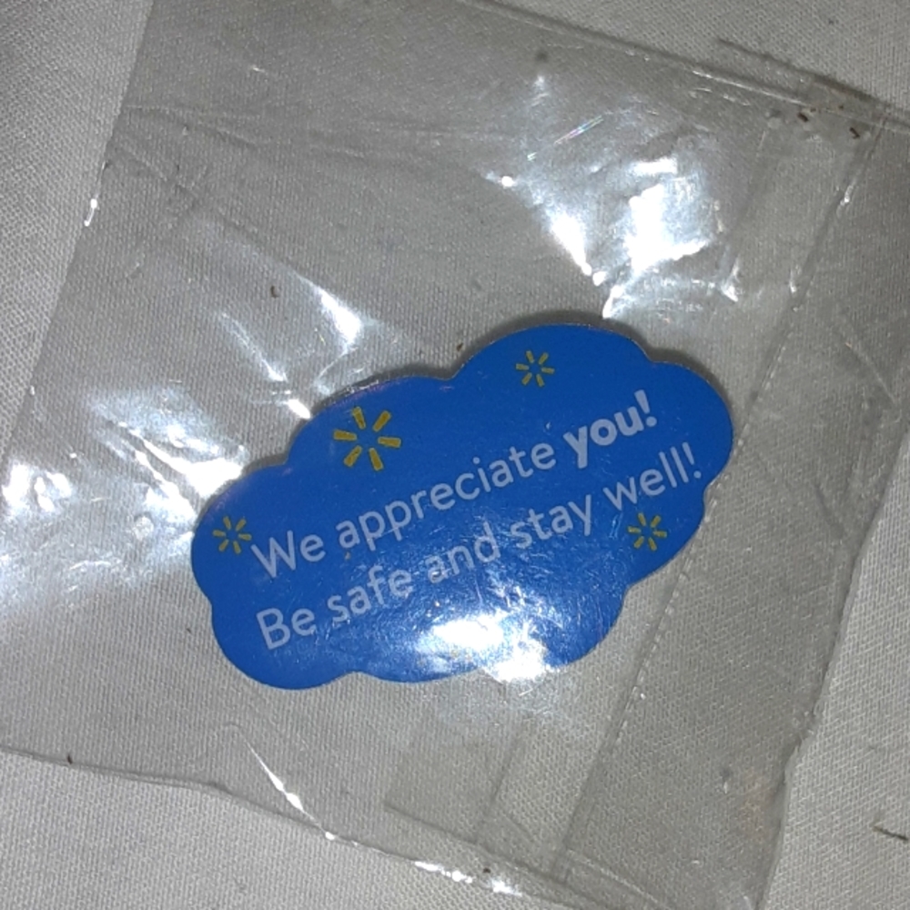 WE APPRECIATE YOU BE SAFE AND STAY WELL PIN NEW